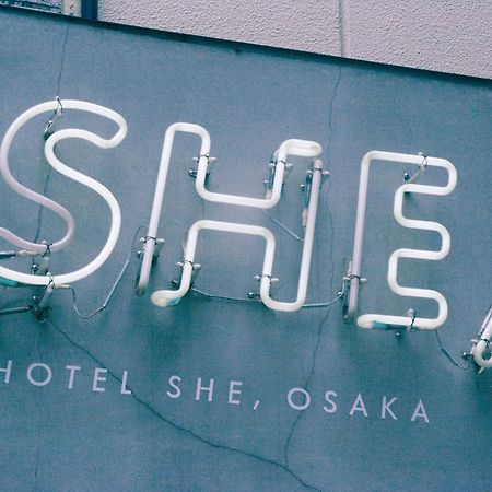 Hotel She, Osaka Zewnętrze zdjęcie