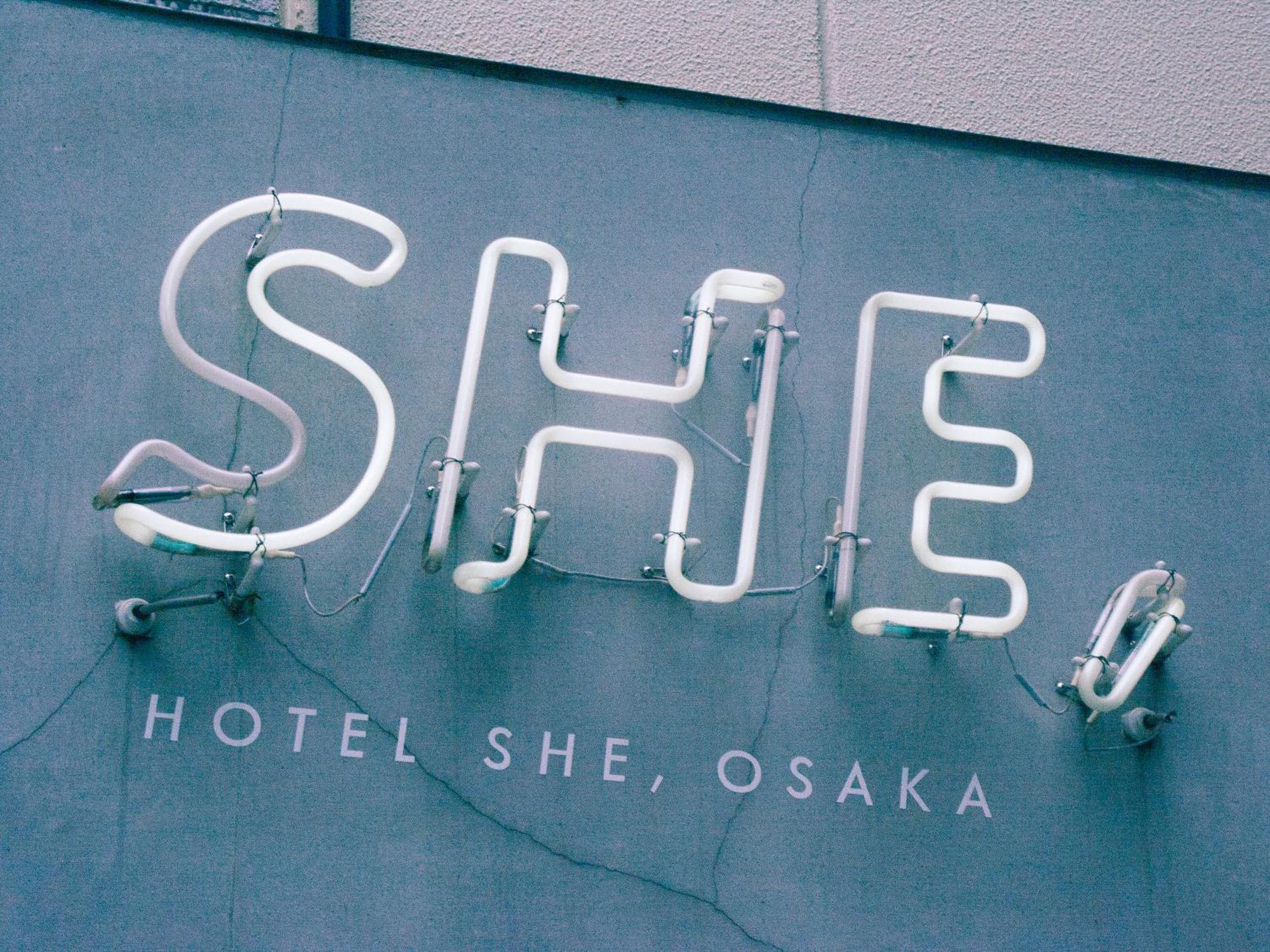 Hotel She, Osaka Zewnętrze zdjęcie